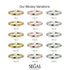 Bitcoin Sapphire Bracelet - Wesley No. 39
